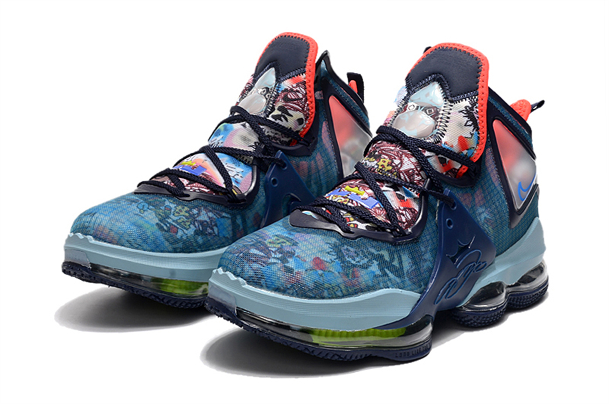 Men's LeBron 19 Fashion Basketball Shoes