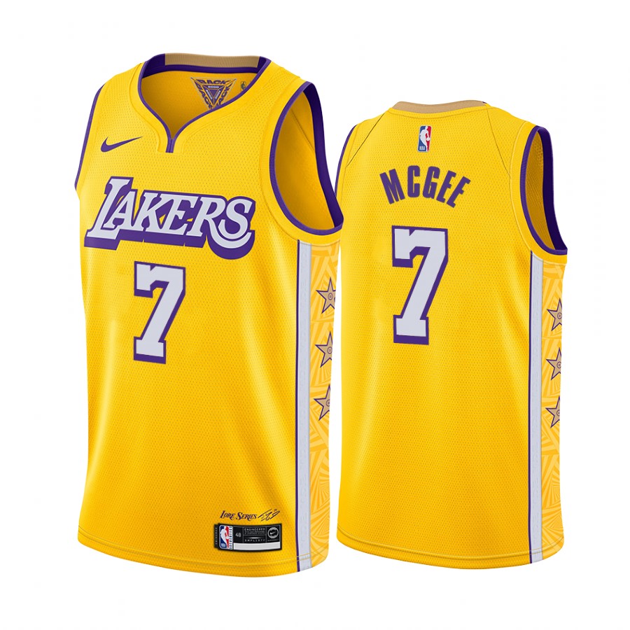 Lakers Kaja Vale McGee No. 7 Jersey