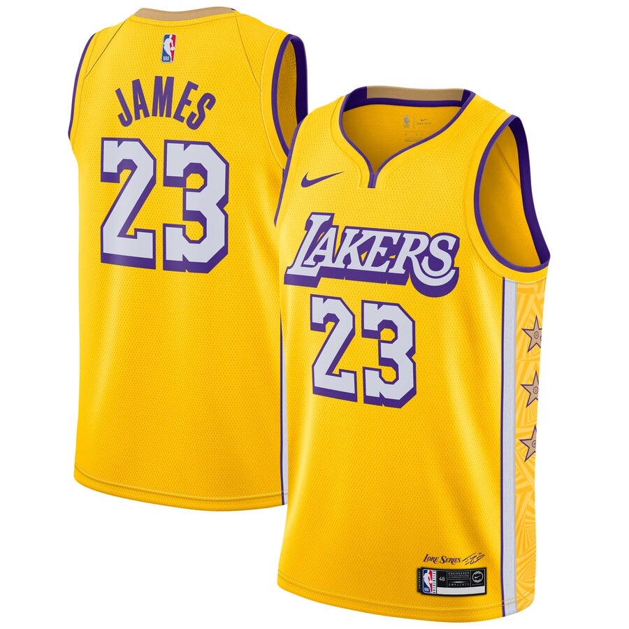 Lakers LeBron James No. 23 Jersey