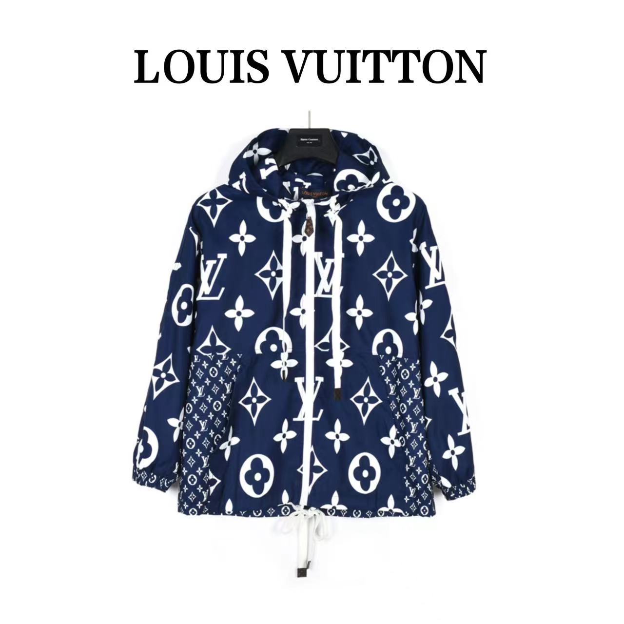 Louis Vuitton 22ss all over printed presbyopia trench coat