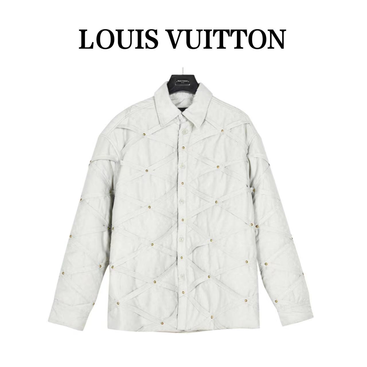 Louis Vuitton 23FW LV Louis Vuitton heavy-duty strapped cotton jacket