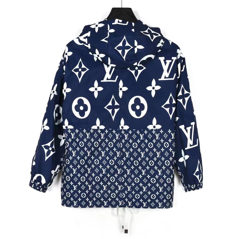 Louis Vuitton 22ss all over printed presbyopia trench coat