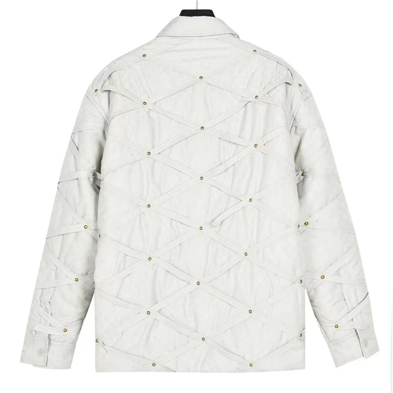Louis Vuitton 23FW LV Louis Vuitton heavy-duty strapped cotton jacket
