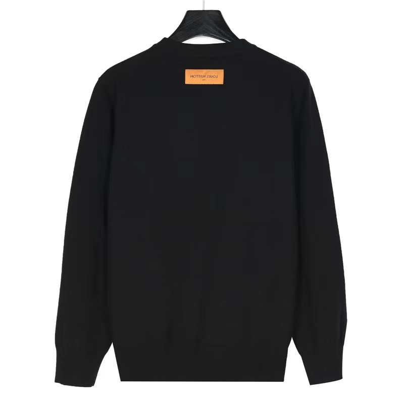 Louis Vuitton 23Fw movie silhouette jacquard sweater