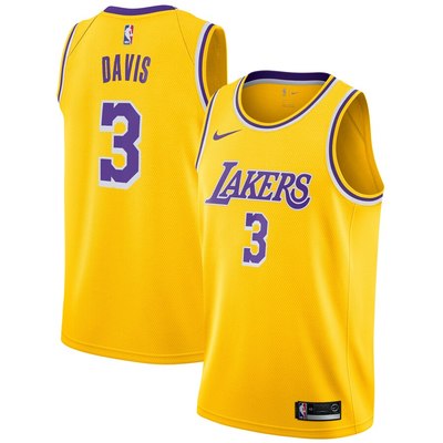 Lakers Davis No. 3 Jersey