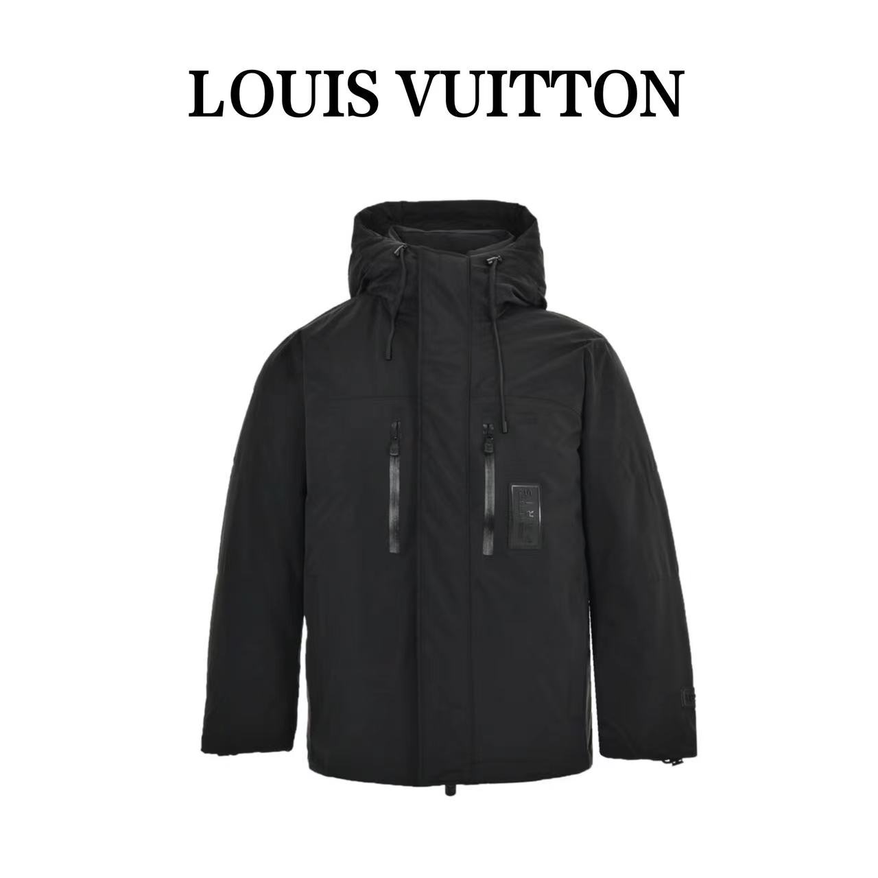 Louis Vuitton 23Fw Silicone Small Label Down Jacket