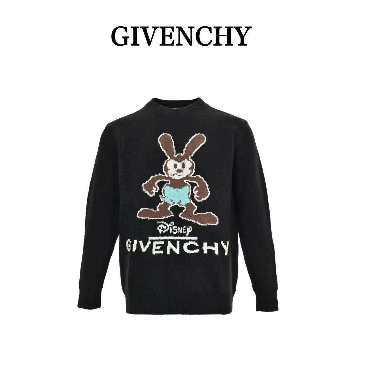 GIVENCHY &Disney joint cartoon crew neck sweater