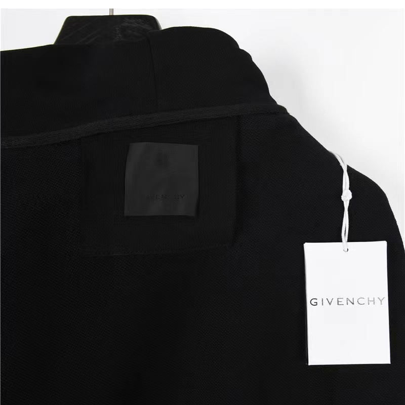 Givenchy 22FW letter print hooded sweatshirt