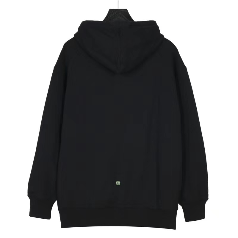 Givenchy 22FW rainbow letter hooded sweatshirt