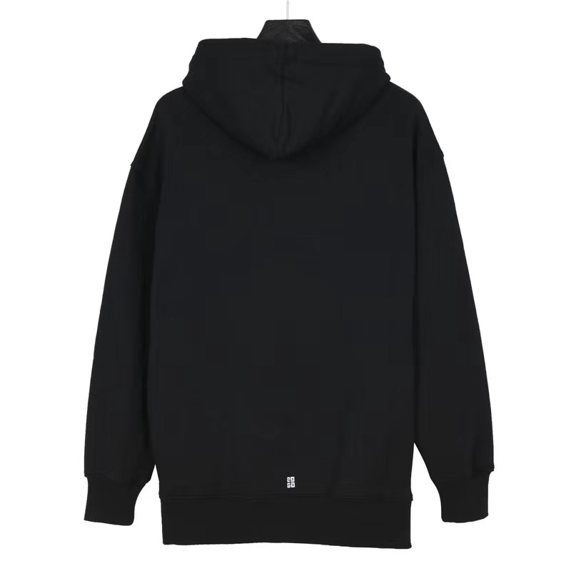 Givenchy 22FW lock letter hooded sweatshirt