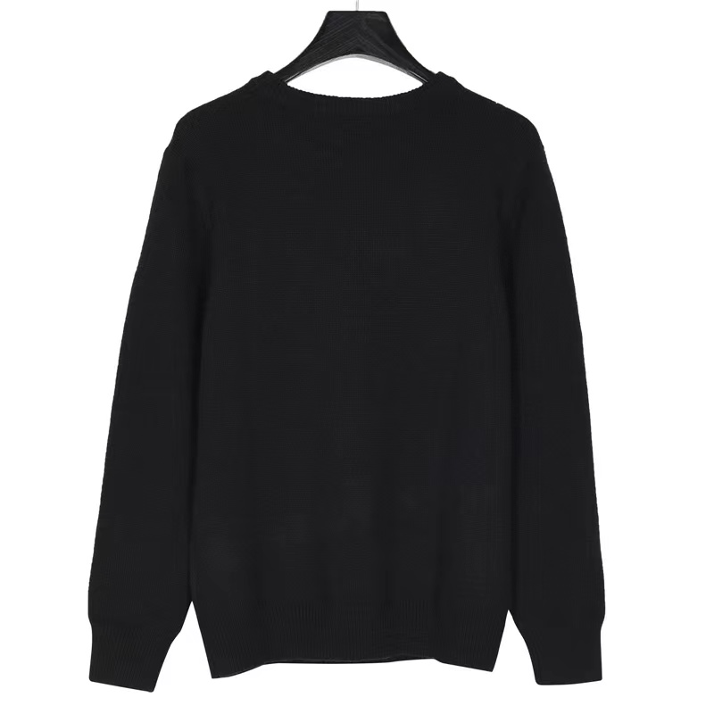 Givenchy GVC 23S towel embroidered logo crew neck sweater