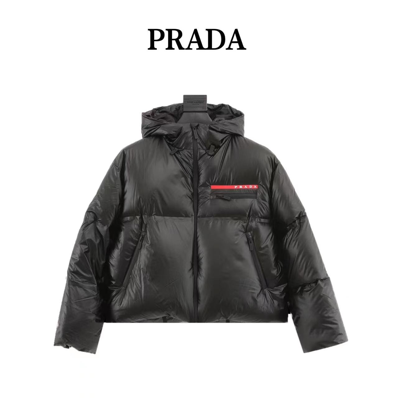Prada women's short down jacket