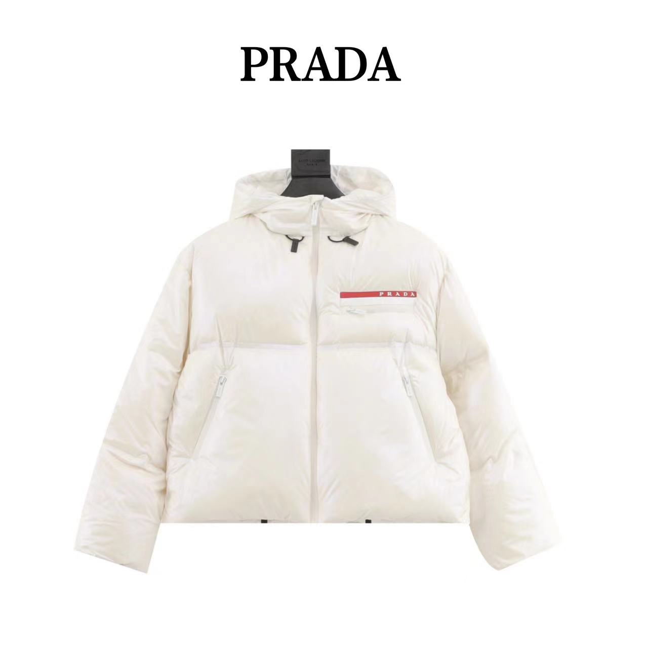 Prada women's short down jacket