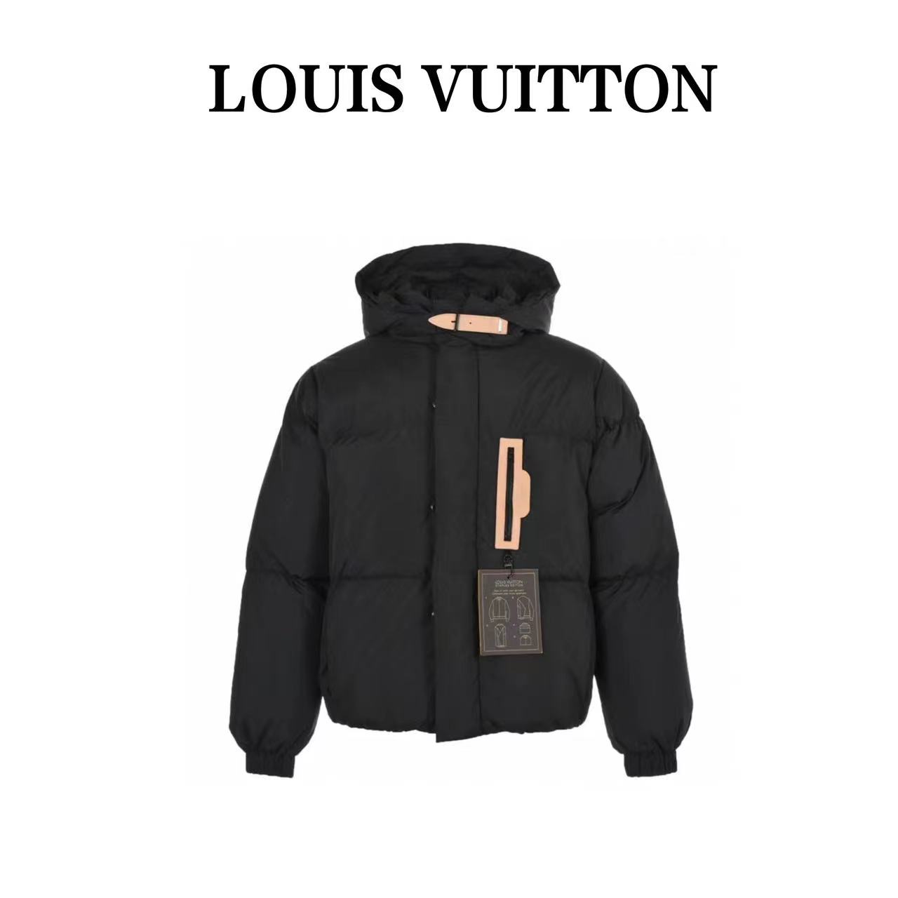 Louis Vuitton fashion show style bread down jacket