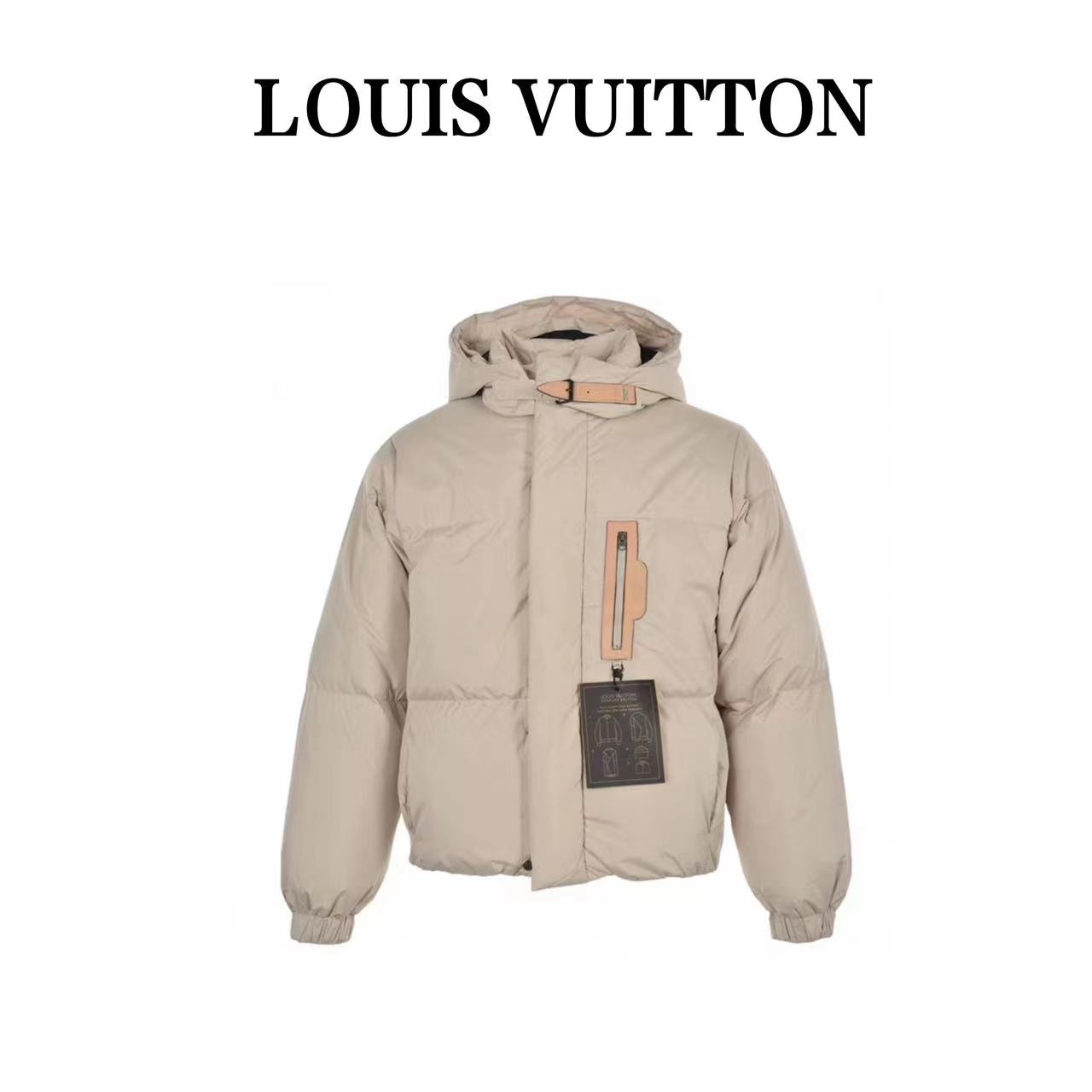 Louis Vuitton fashion show style bread down jacket