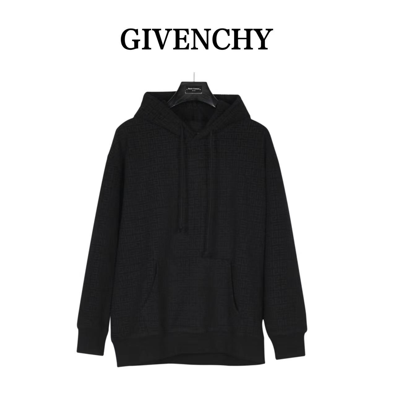 Givenchy 23FW 4G all-print hoodie hooded sweatshirt