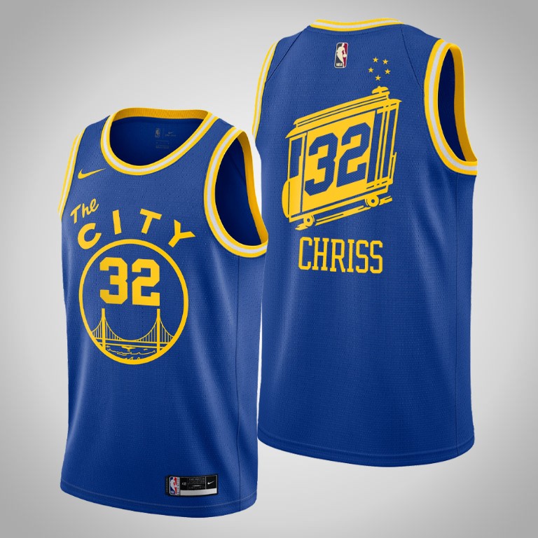 Warriors Marquese Chriss No. 32 Jersey
