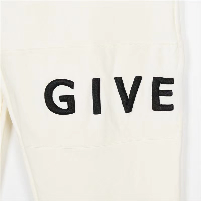 2023 Givenchy letter logo classic trousers