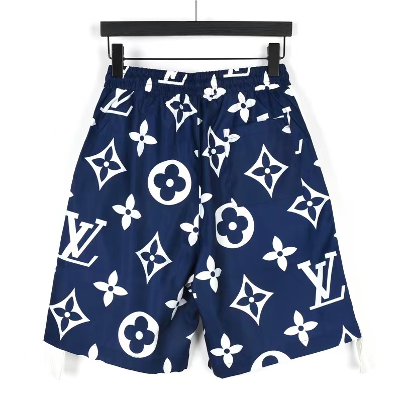 Louis Vuitton 22ss all over printed flower ribbon shorts