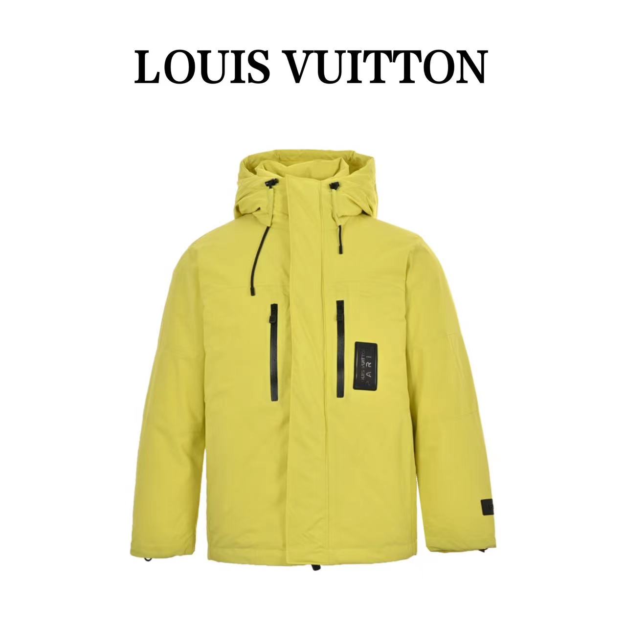 Louis Vuitton 23Fw Silicone Small Label Down Jacket
