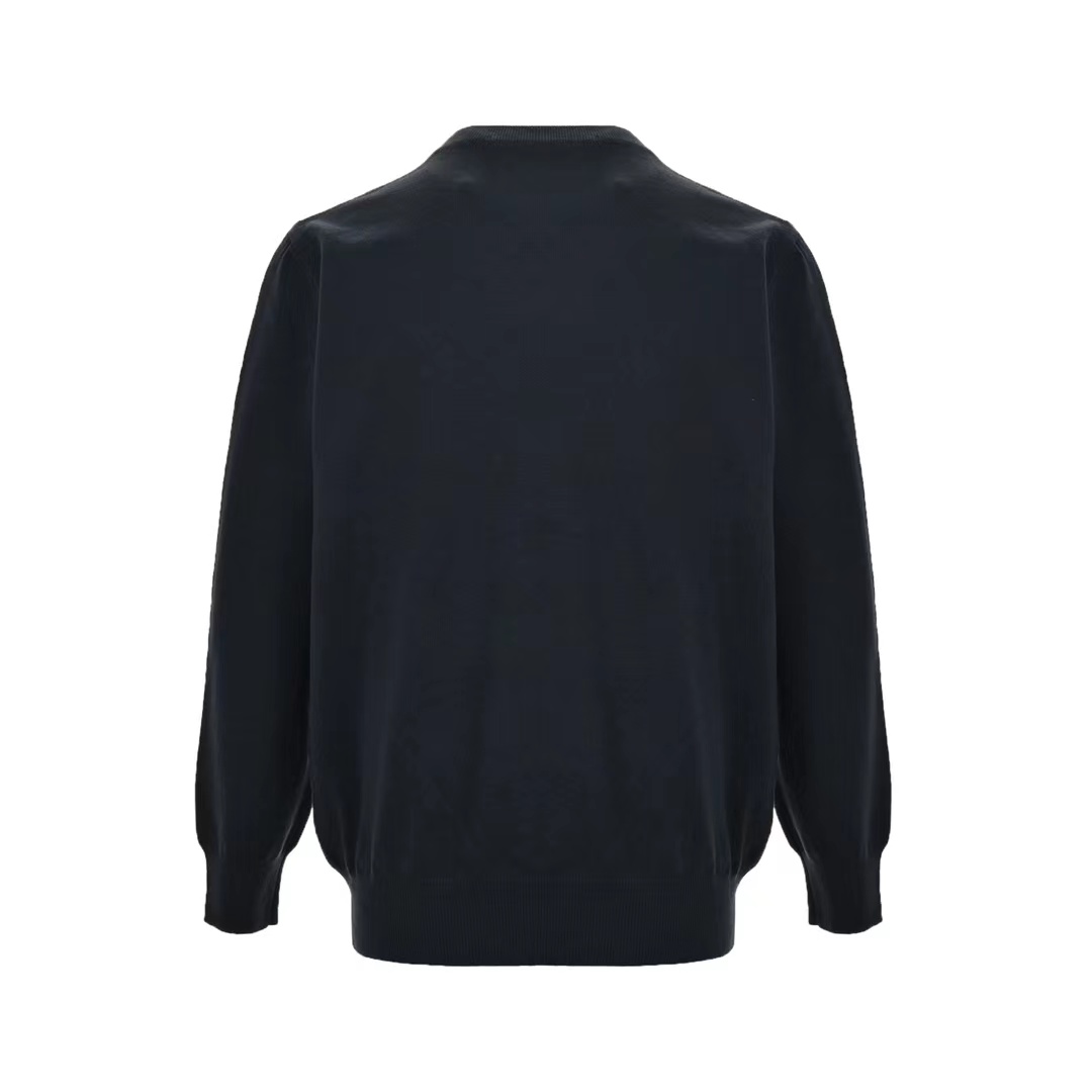 Louis Vuitton 23Fw love jacquard crew neck sweater
