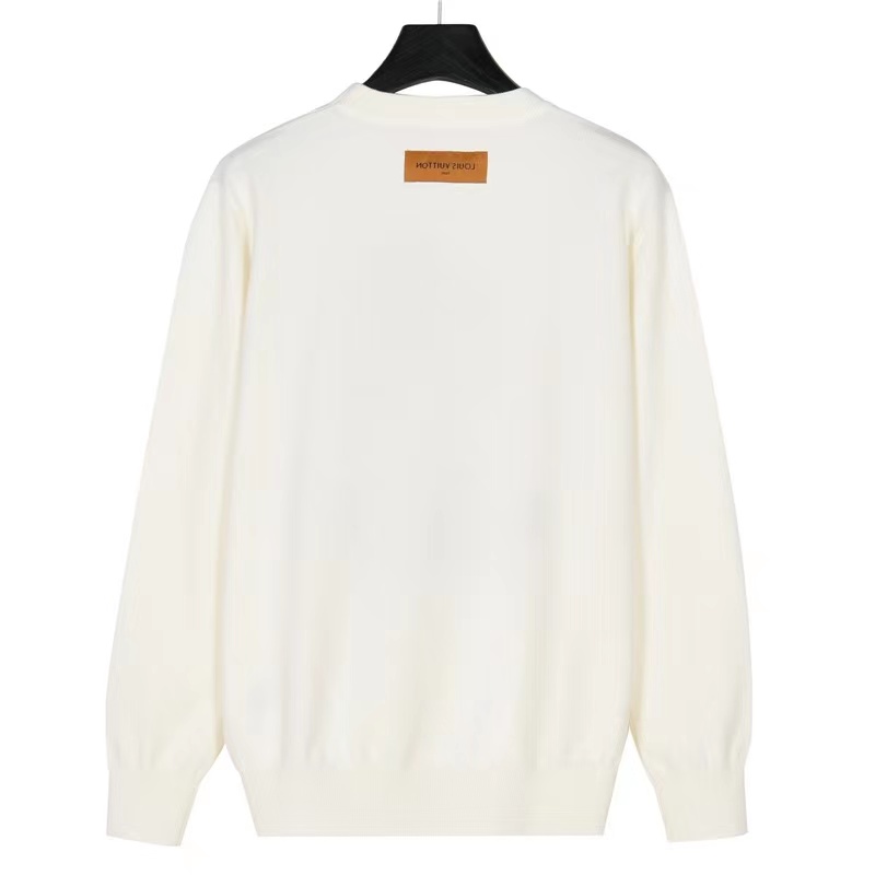 Louis Vuitton 23Fw movie silhouette jacquard sweater