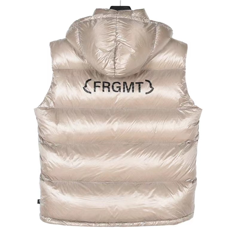 Hiroshi Fujiwara co-branded hooded down vest