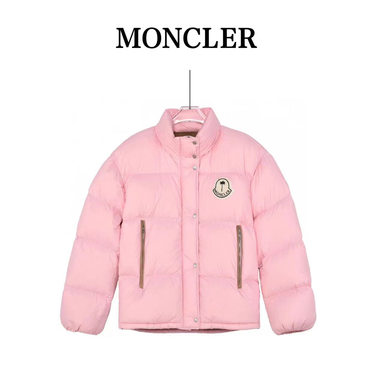 Co-branded Antora stand collar women's down jacket