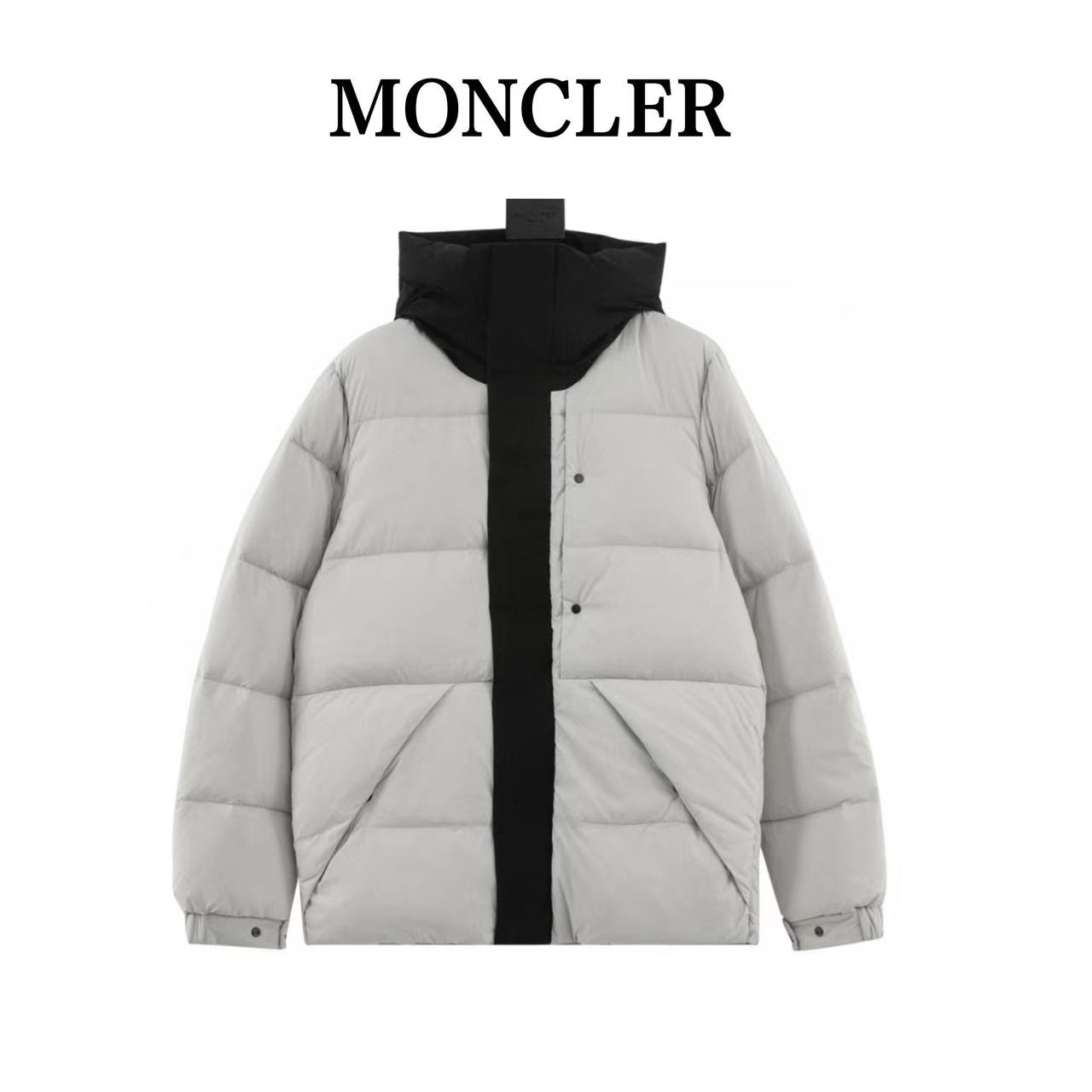 Mouthless 22Fw Access Control 3D Embossed Letters Down Jacket