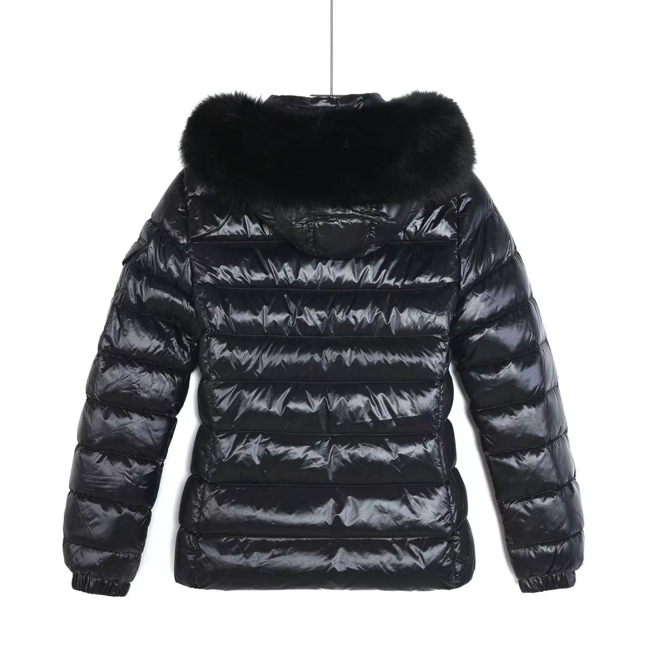 #BADYFUR new autumn and winter classic Faye Wong style down jacket with fox fur collar