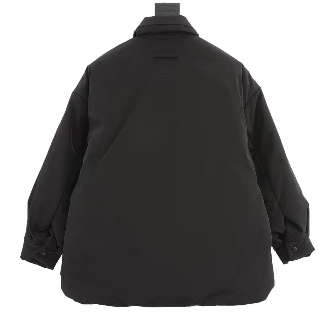 Prada triangular nylon basic cotton jacket