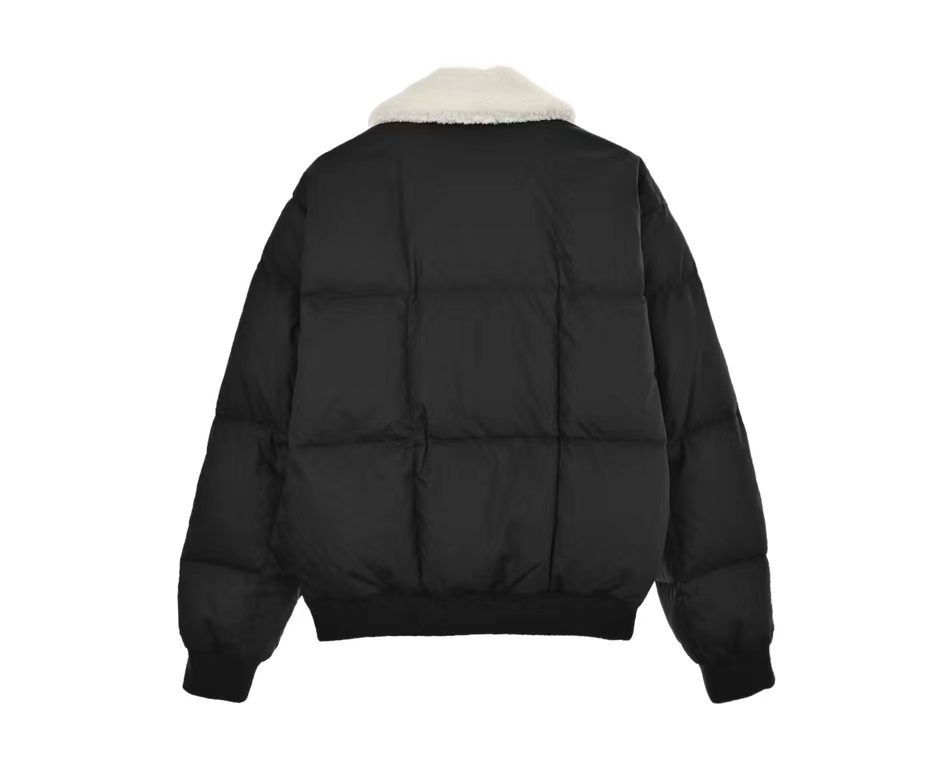 Prada new 23FW lamb collar down jacket