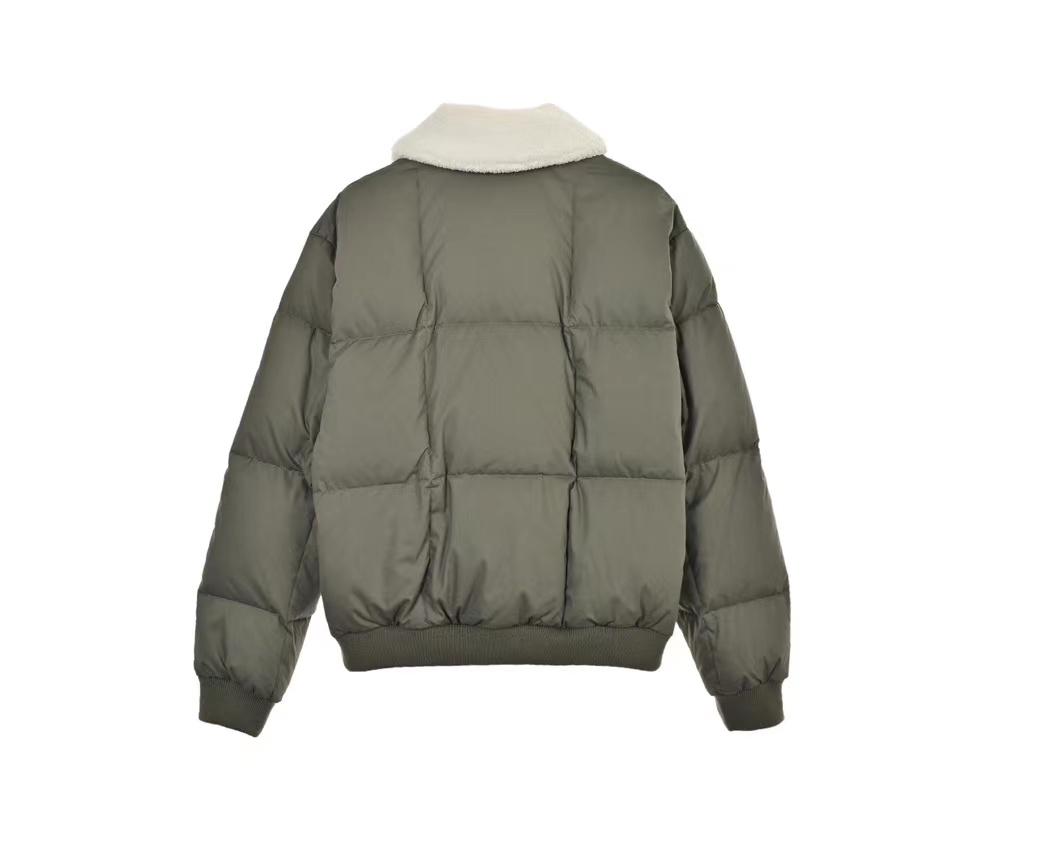 Prada new 23FW lamb collar down jacket