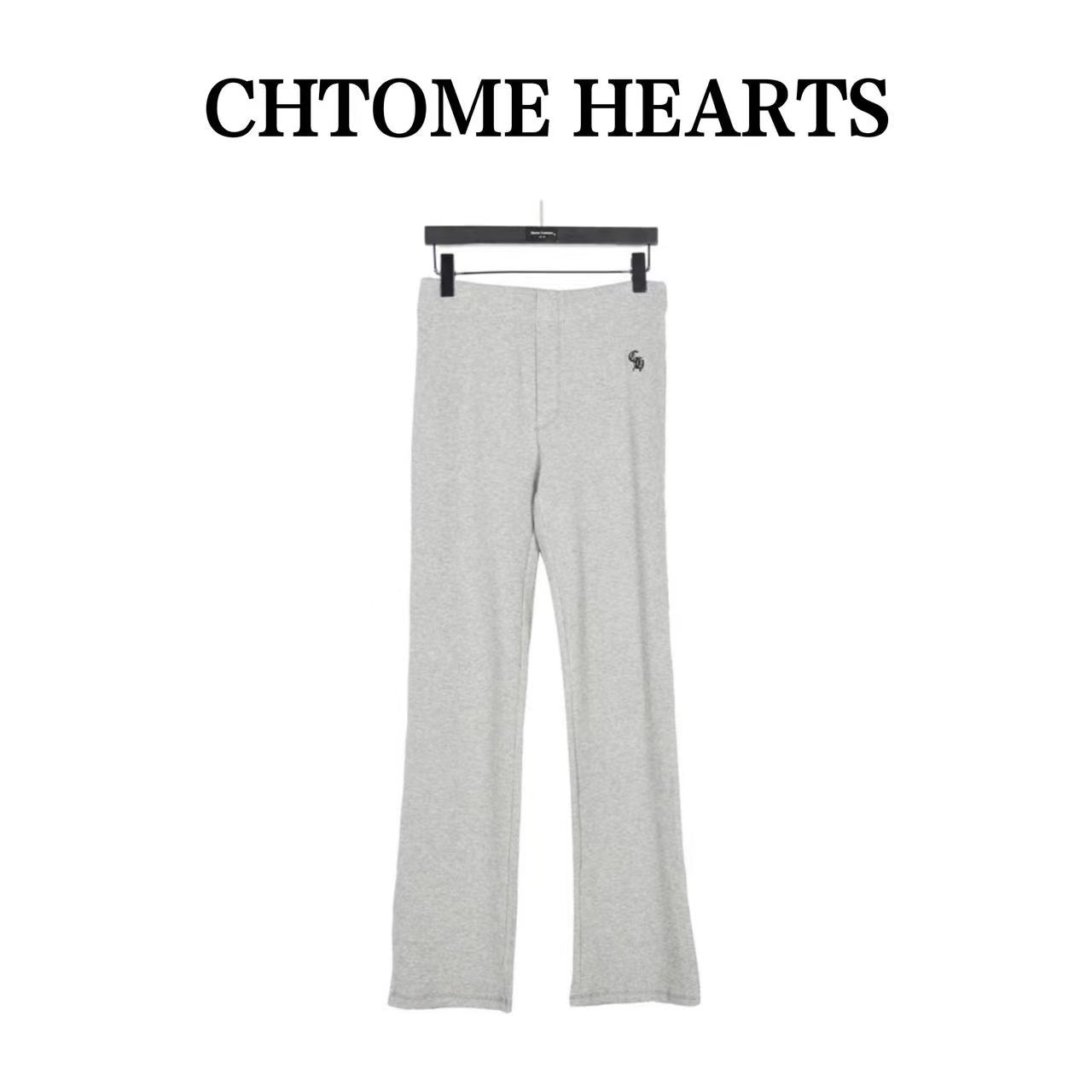 Crow Heart 23FW waffle embroidered trousers