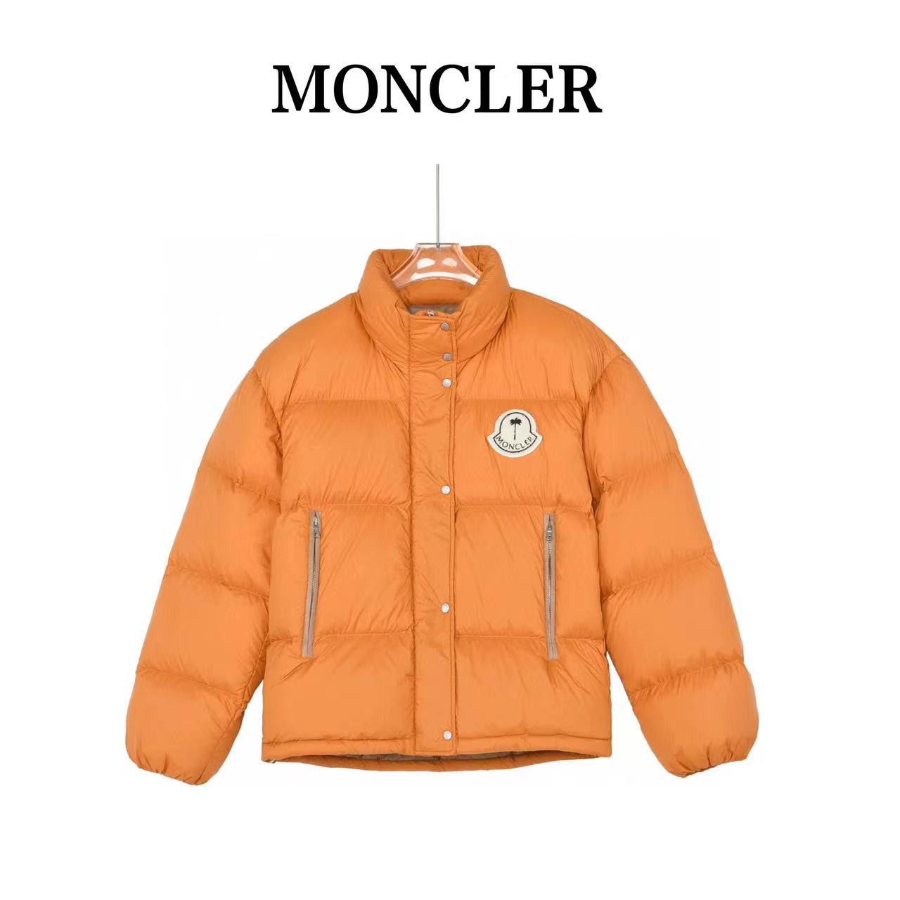 Co-branded Antora stand collar women's down jacket