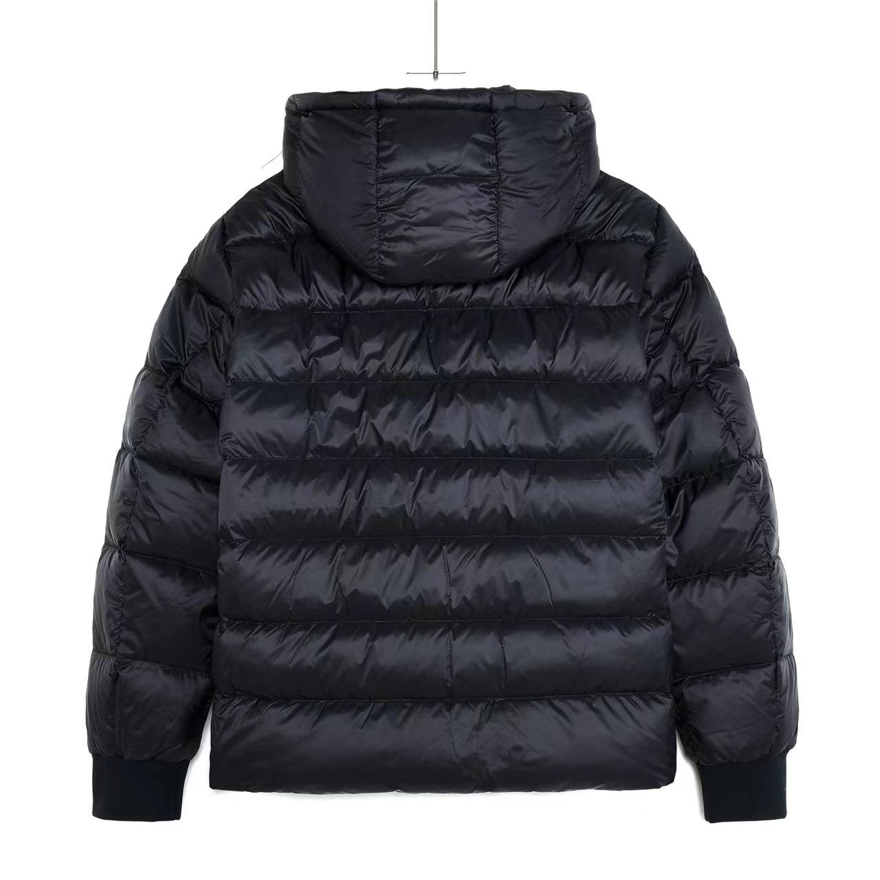 Masked #stellaire sleeve web studded men's down jacket