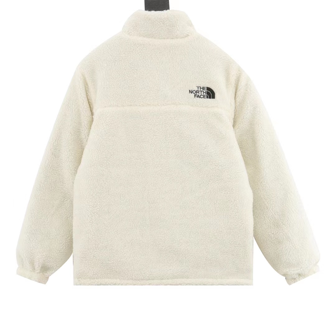 North Face Lambswool Reversible Cotton Jacket