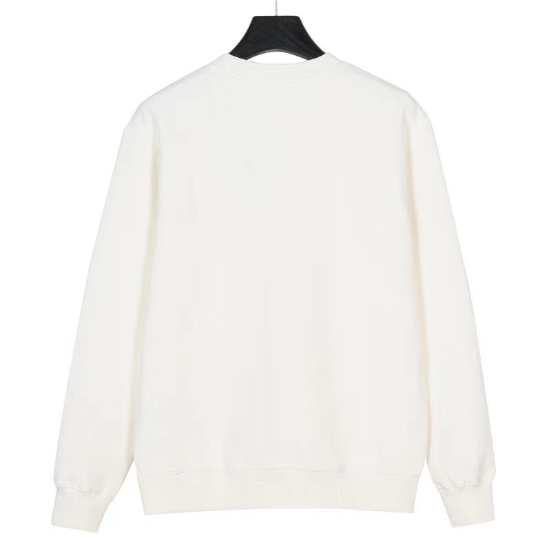 Prada 23Fw triangle pocket crew neck sweatshirt