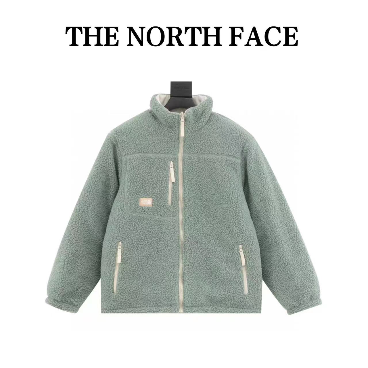 North Face Lambswool Reversible Cotton Jacket