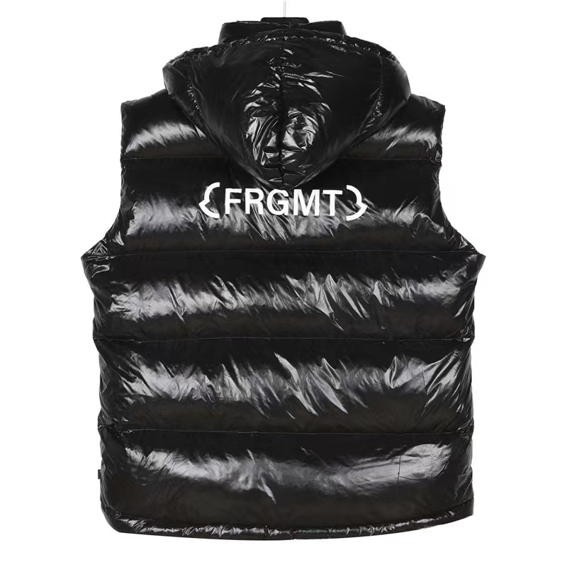 Hiroshi Fujiwara co-branded hooded down vest