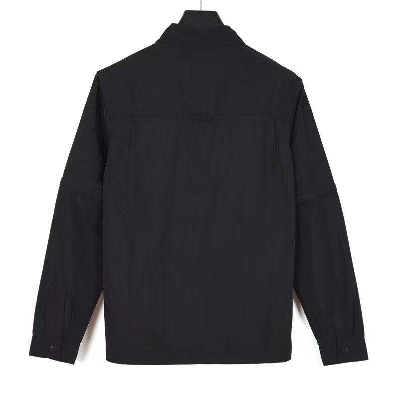 Prada 21ss metal lock functional jacket