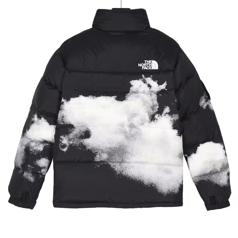 North Face 1992 Armband 30th Anniversary Down Jacket Same Style as Stars