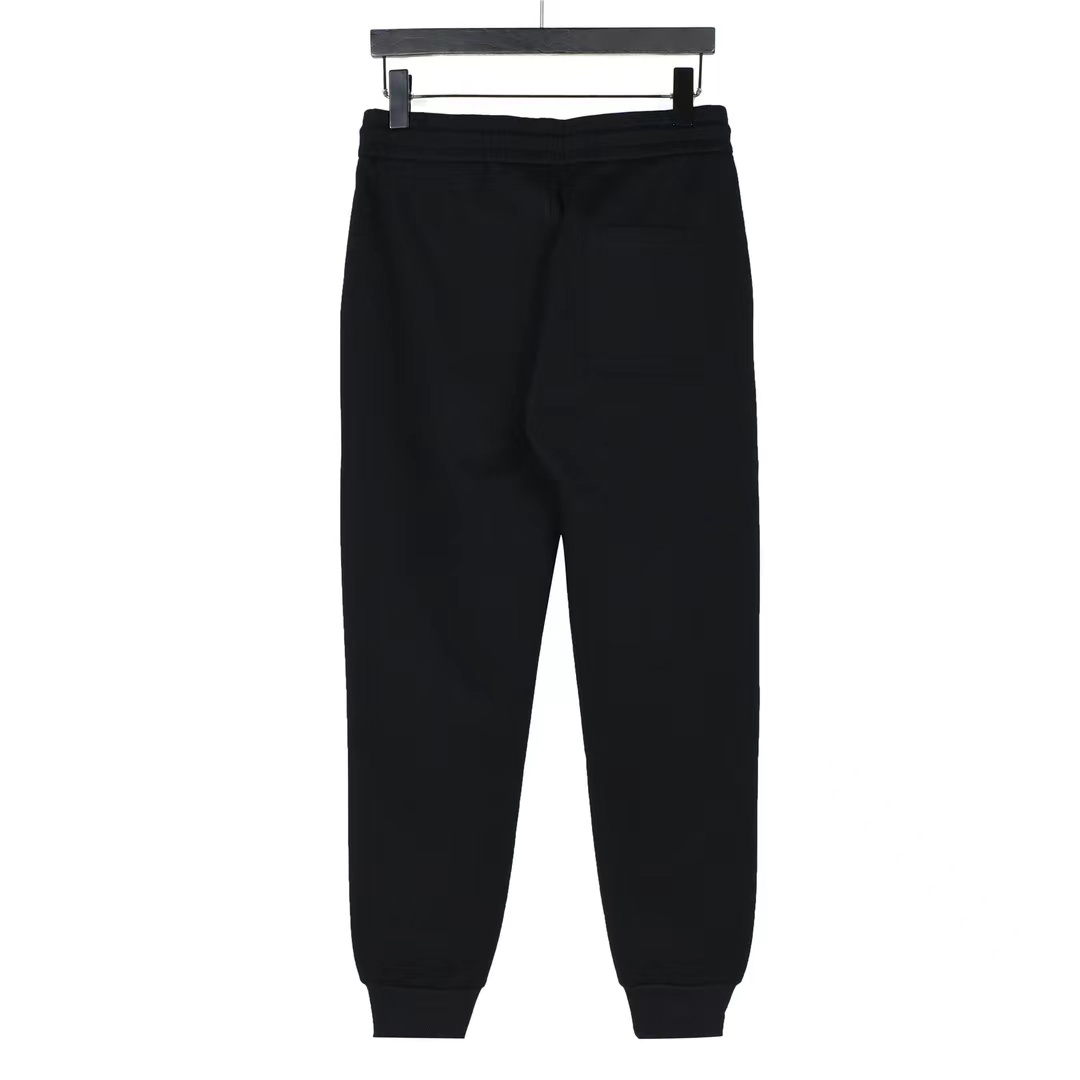 Burberry classic plaid patchwork cotton trousers