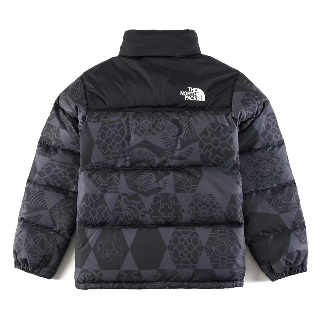 The North Face co-branded paper-cut down jacket