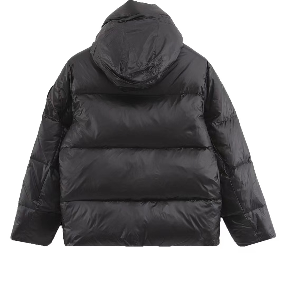 Canada Goose Classic Black Label Hooded Down Jacket