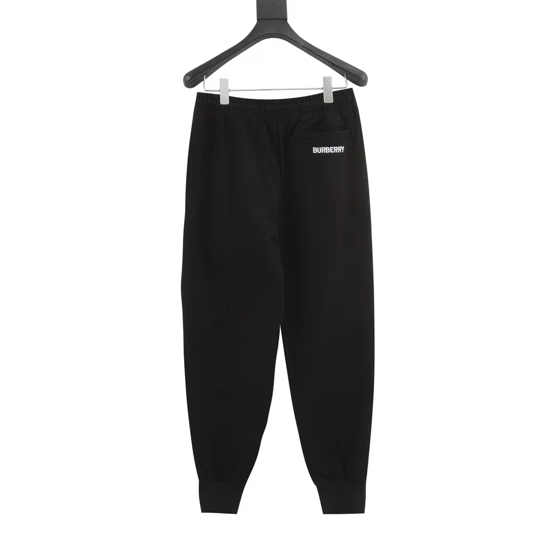 Burberry BBR classic TB terry embroidered logo trousers