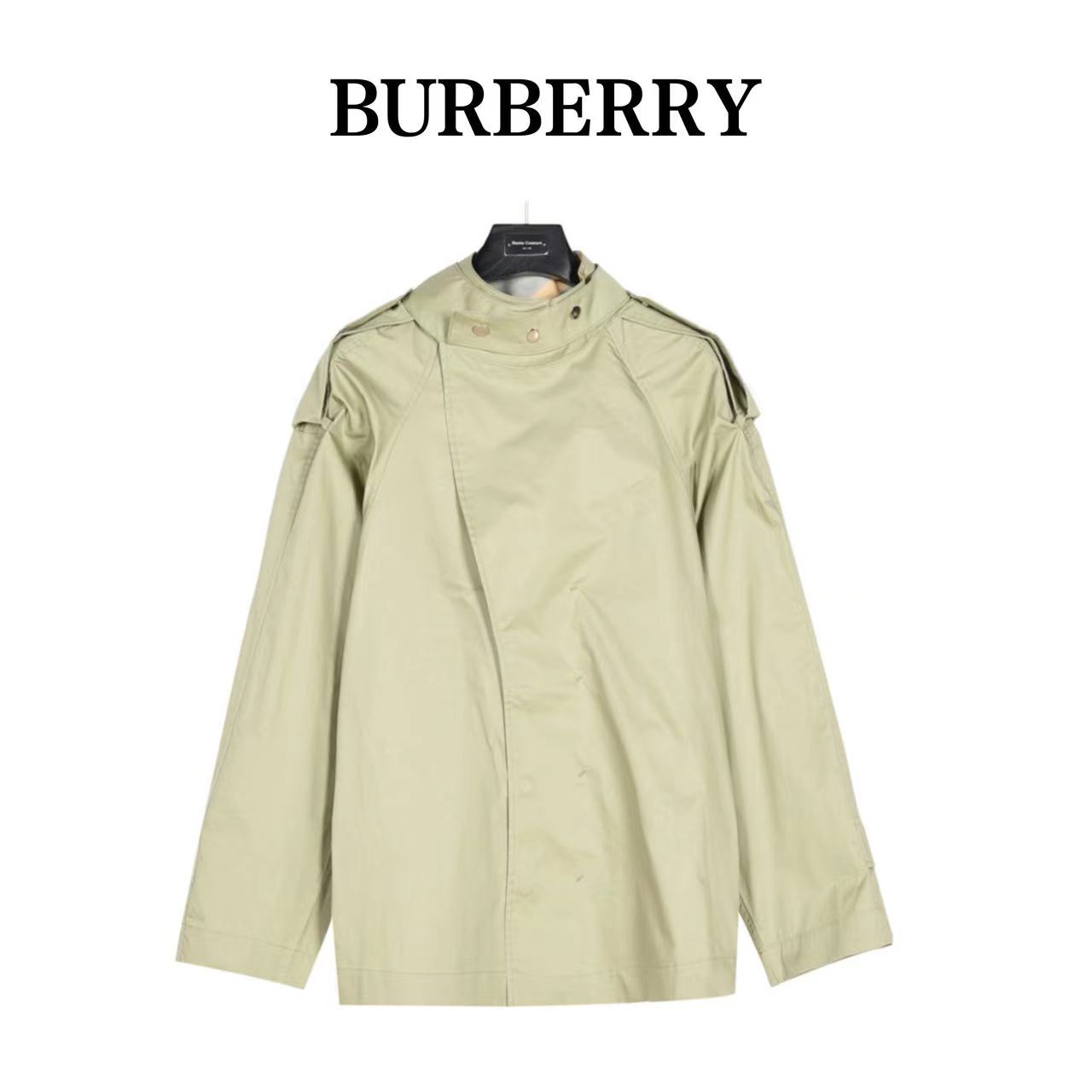 Burberry 23FW War Horse Stand Collar Windbreaker Jacket