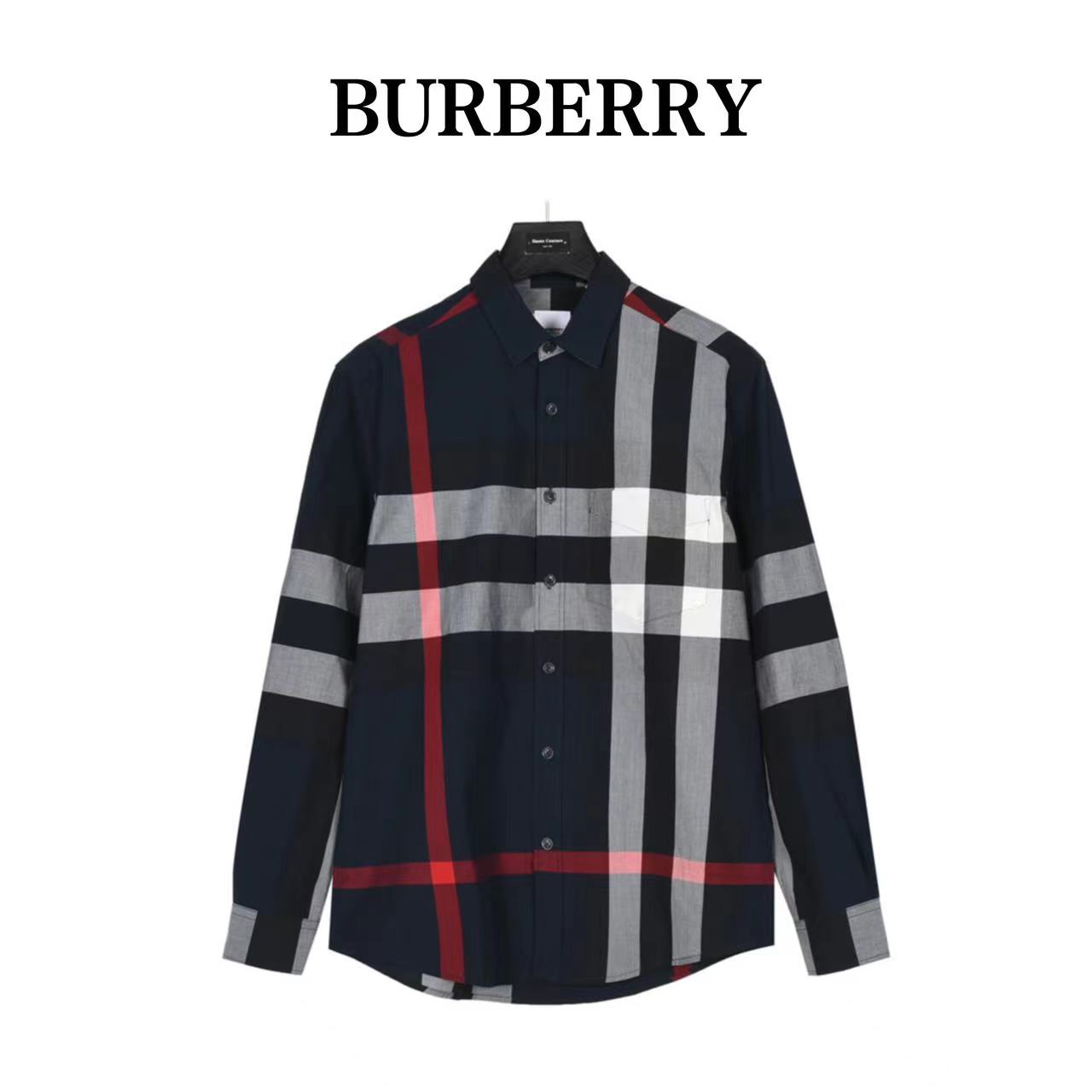 Burberry classic large plaid shirt