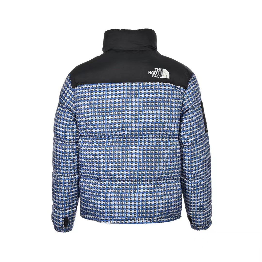 Supreme & The North Face co-branded studded down jacket