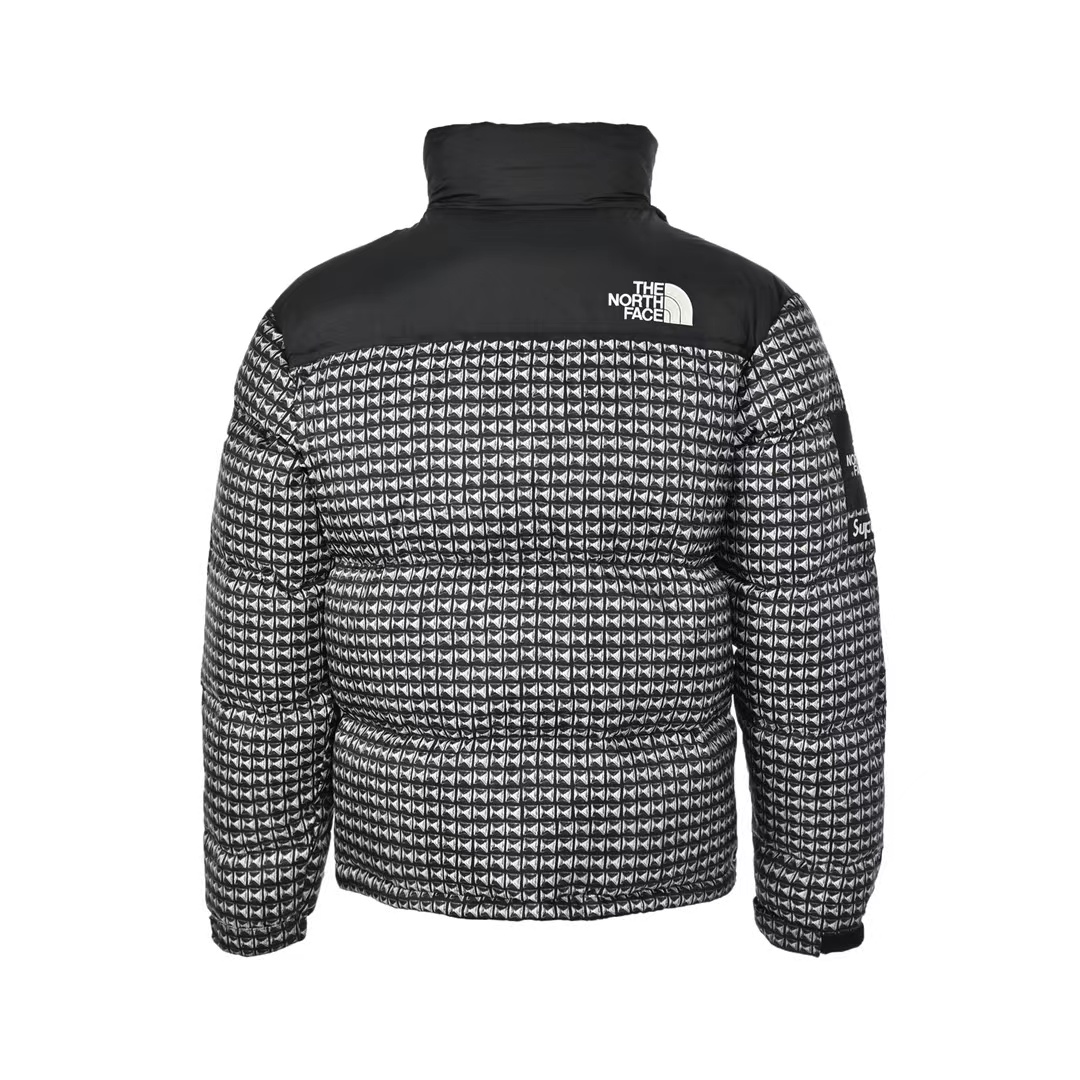Supreme & The North Face co-branded studded down jacket